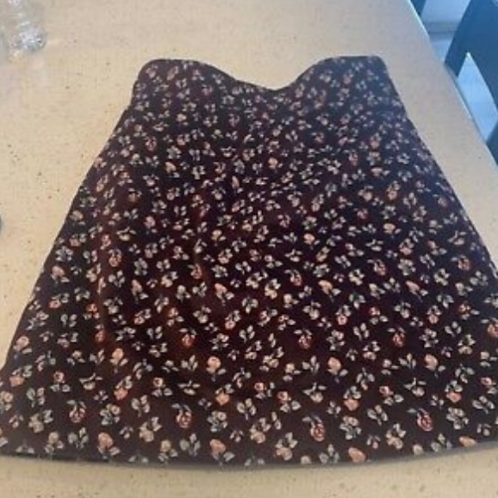 Velvet Skirt